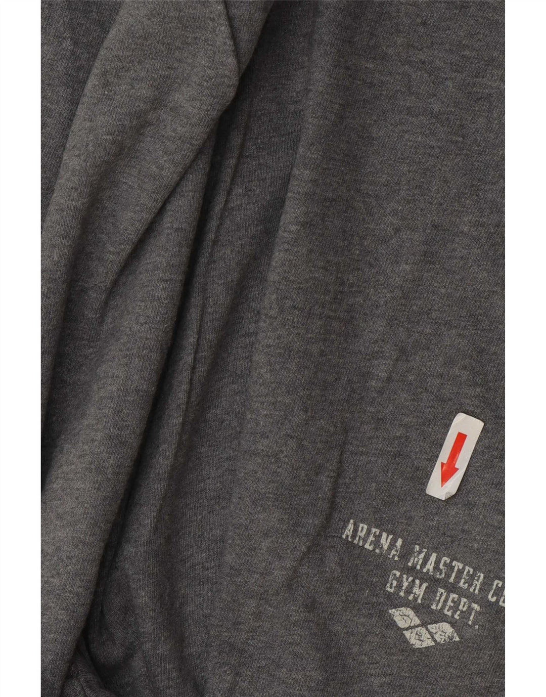 Arena Mens Sport Shorts 2XL Grey Cotton