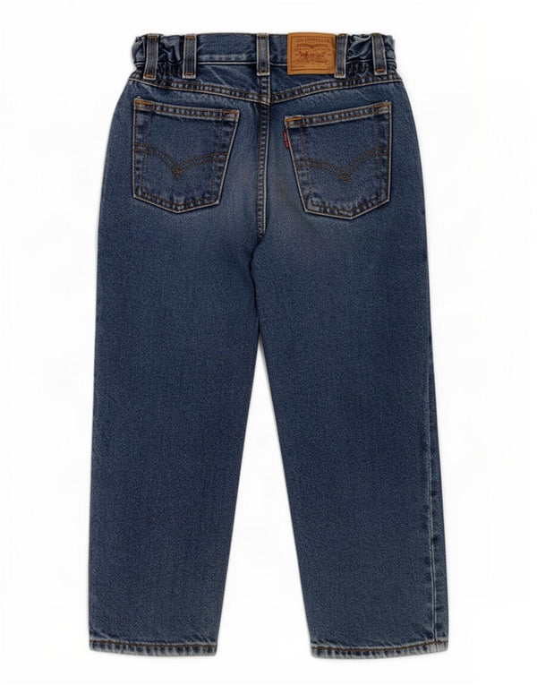 Levi's Tapered-Jeans für Mädchen, 4–5 Jahre, W20, L17, blaue Baumwolle