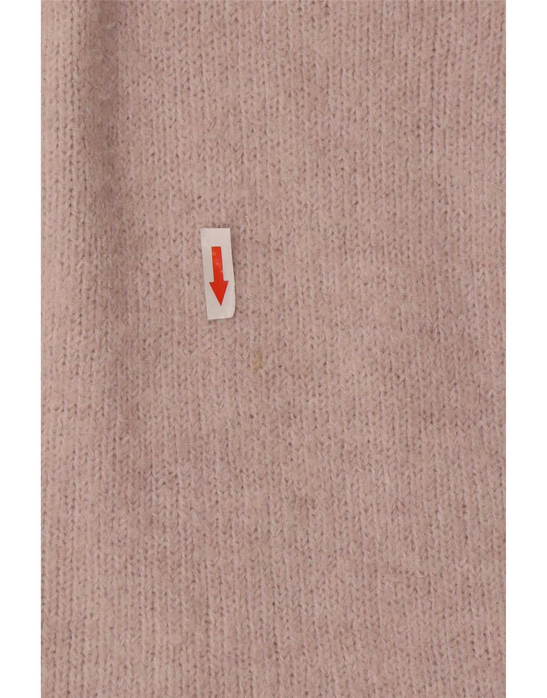 Zara Womens Longline Oversized Cardigan Sweater UK 10 Small Pink Polyester