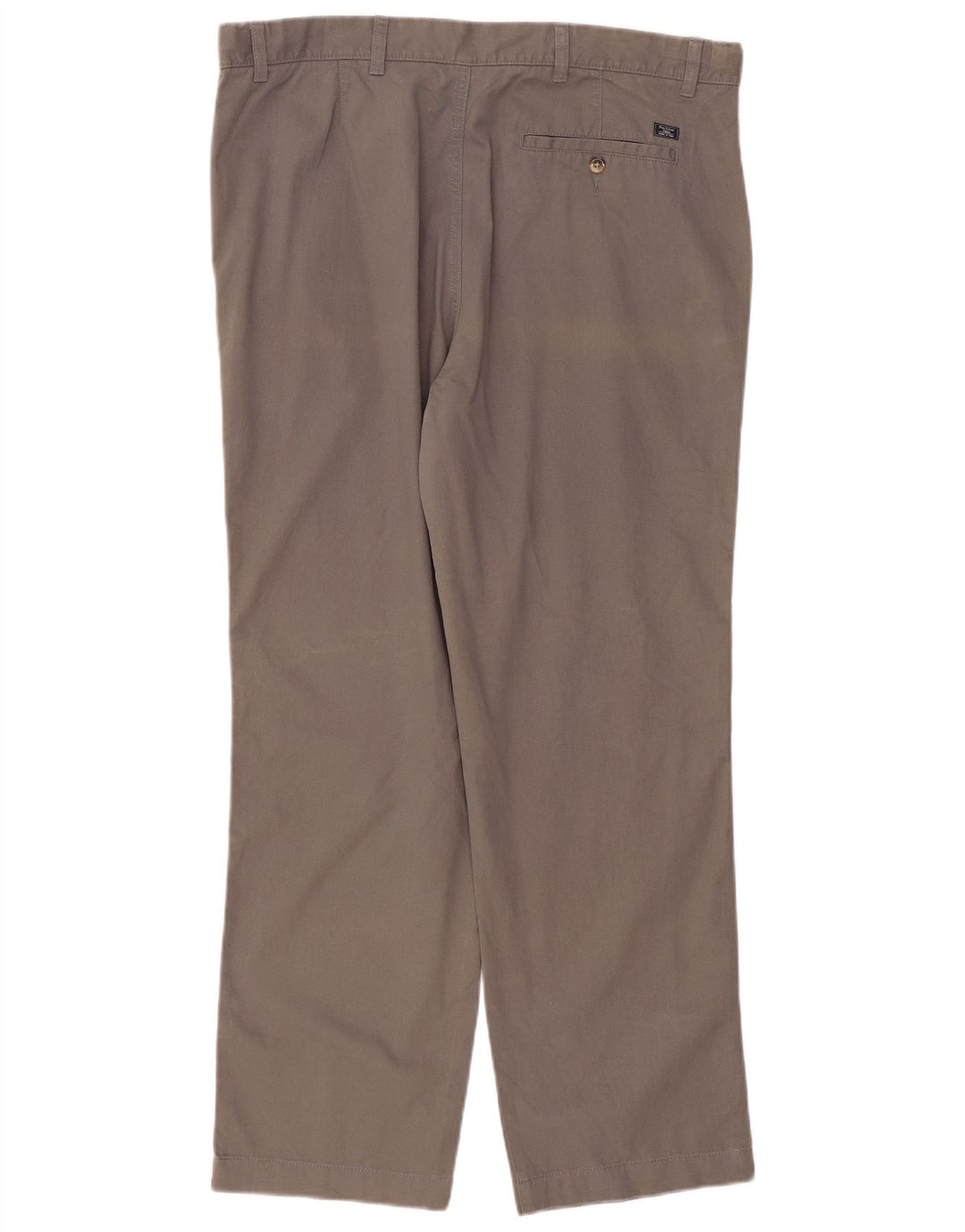 Marks & Spencer Mens Regular Fit Chino Trousers W40 L31 Grey Cotton