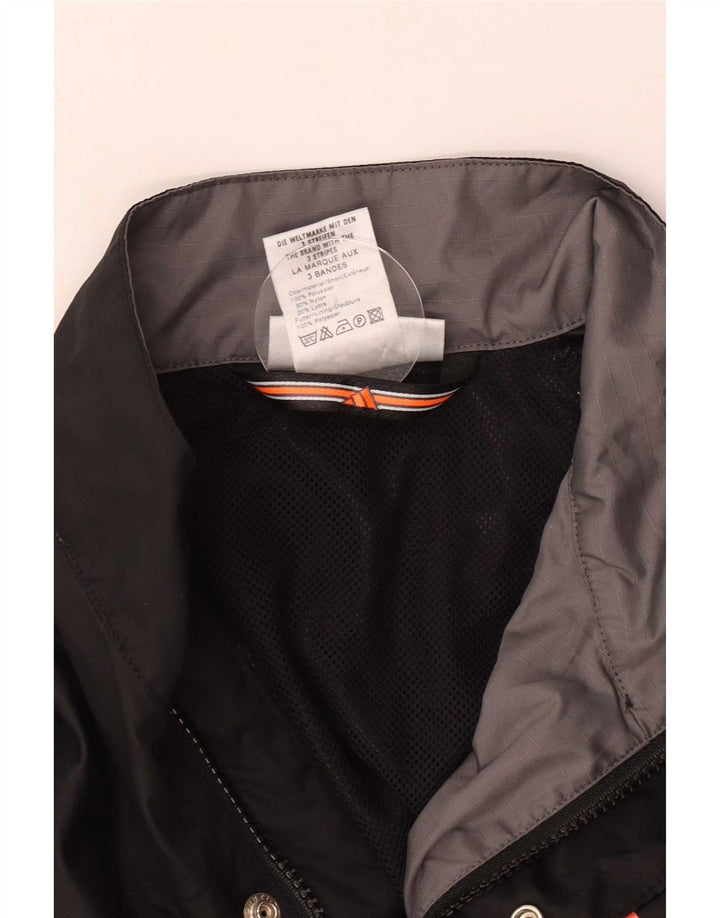 Adidas gornji dio trenirke slobodnog kroja UK 40/42 srednje crne boje