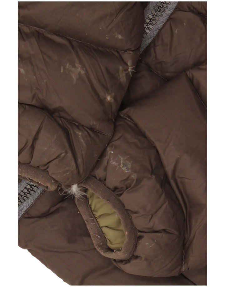 Colmar Mens Hooded Padded Jacket IT 44 XS Khaki Polyamide