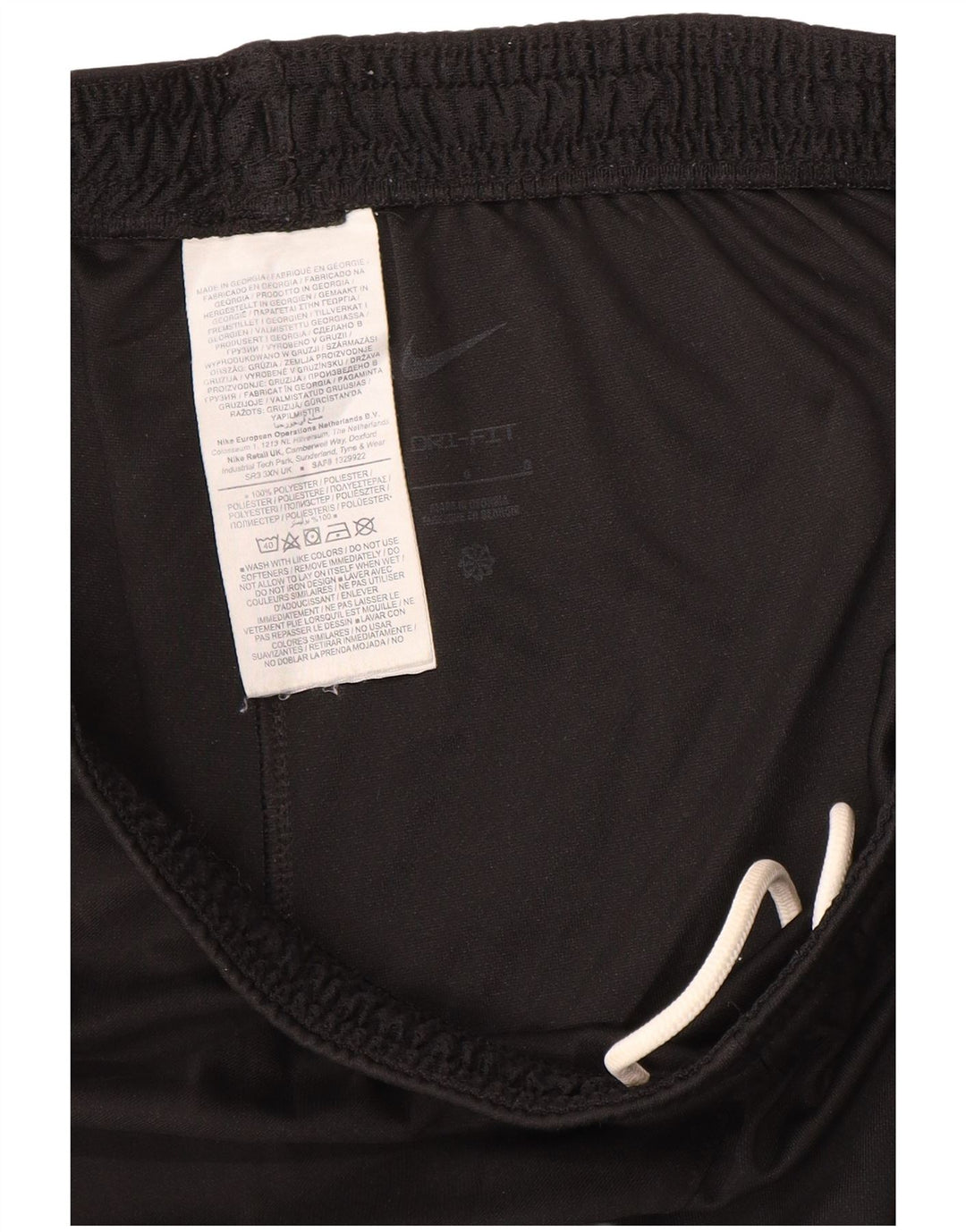 Nike Dri Fit - Pantalones cortos deportivos para hombre (poliéster), color negro