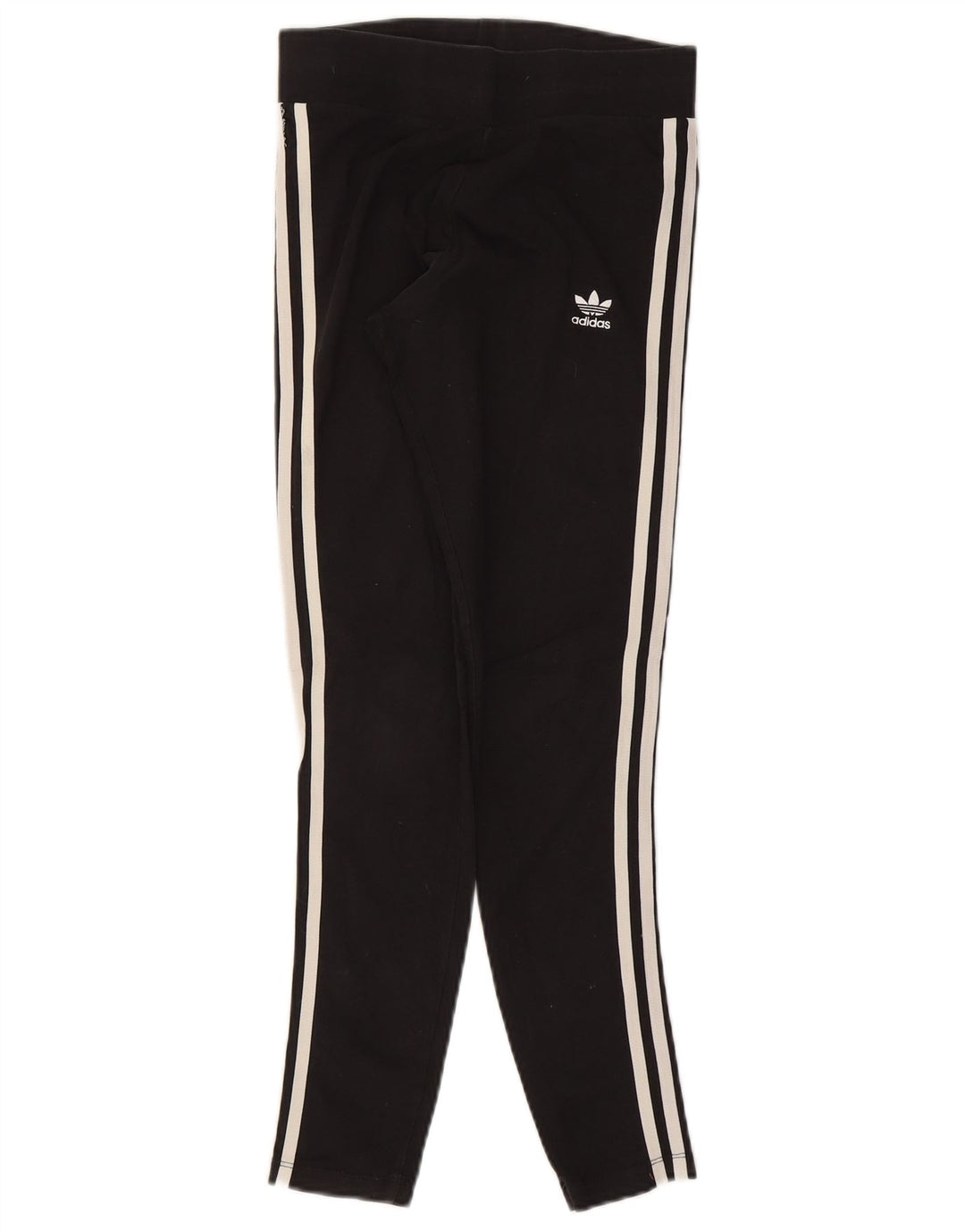 Adidas Womens Leggings UK 10 Small Black Cotton