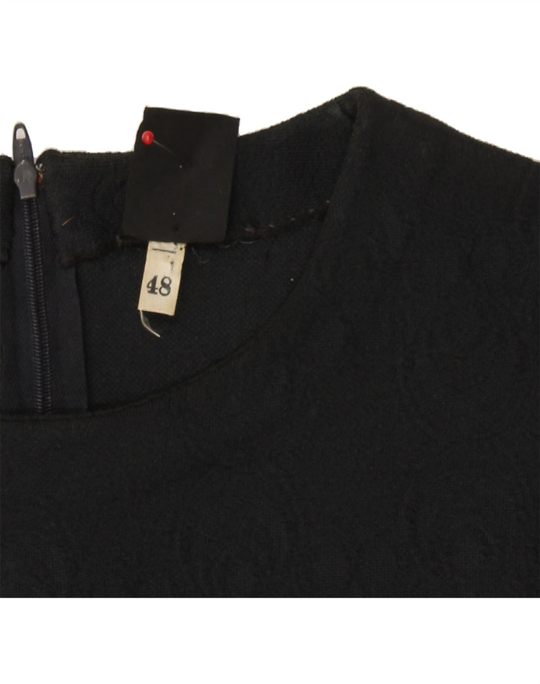 CONFEZIONI Womens A-Line Dress IT 48 XL Black Vintage Confezioni and Second-Hand Confezioni from Messina Hembry 