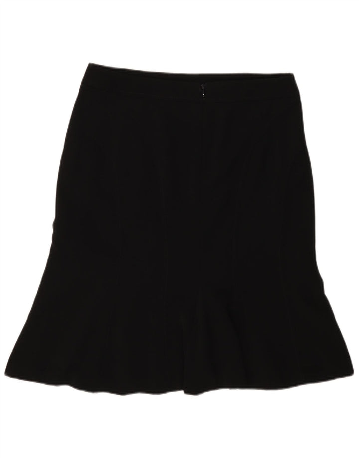 Luisa Spagnoli Damen Trompetenrock IT 44 Medium W30 Schwarz Polyester