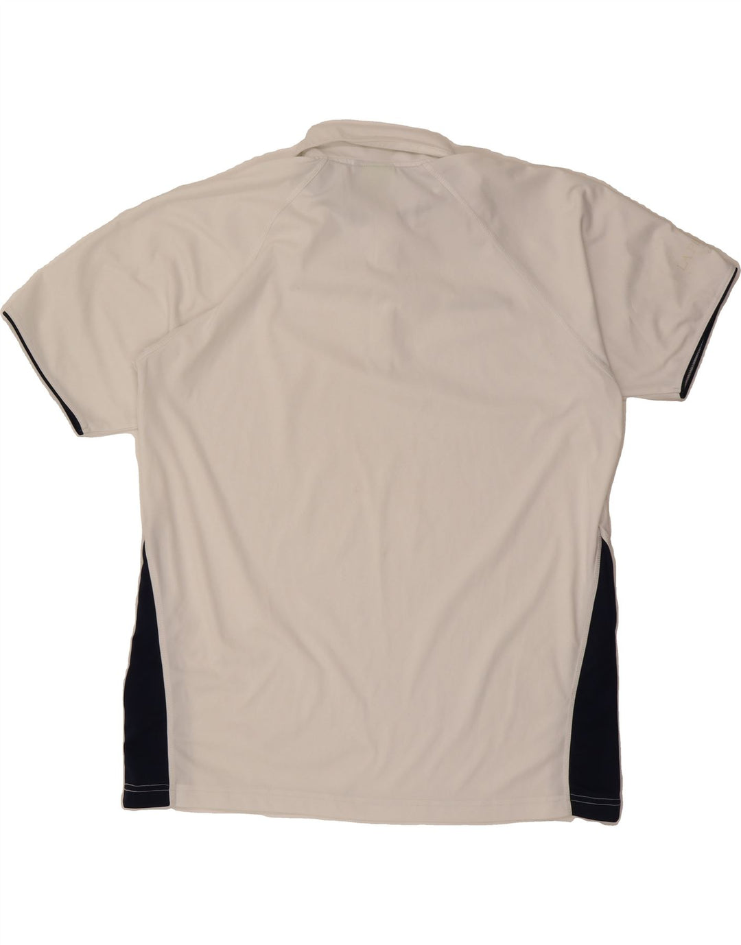 DIADORA Mens Polo Shirt 2XL White Colourblock Polyester Vintage Diadora and Second-Hand Diadora from Messina Hembry 