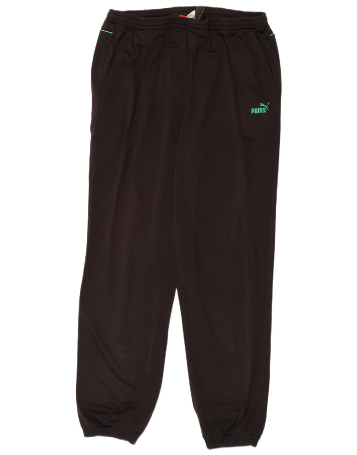 Puma Mens Tracksuit Trousers Joggers 2XL  Black Polyester
