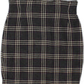 VINTAGE Womens Pencil Skirt IT 42 Medium W28  Grey Check Vintage Vintage and Second-Hand Vintage from Messina Hembry 