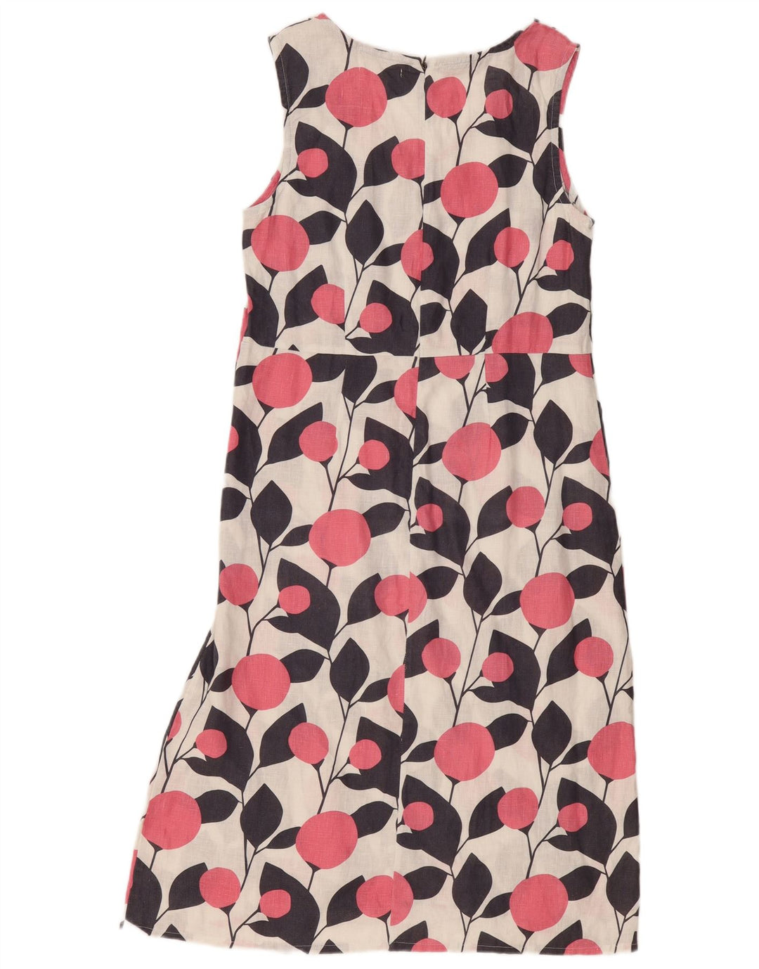 White Stuff Womens Sleeveless Shift Dress UK 12 Medium White Floral
