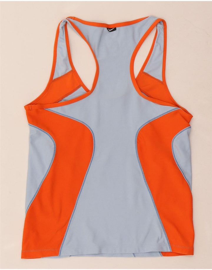 Vesta Nike Dri Fit Top pentru femei US 8/10 Medium Blue Colorblock