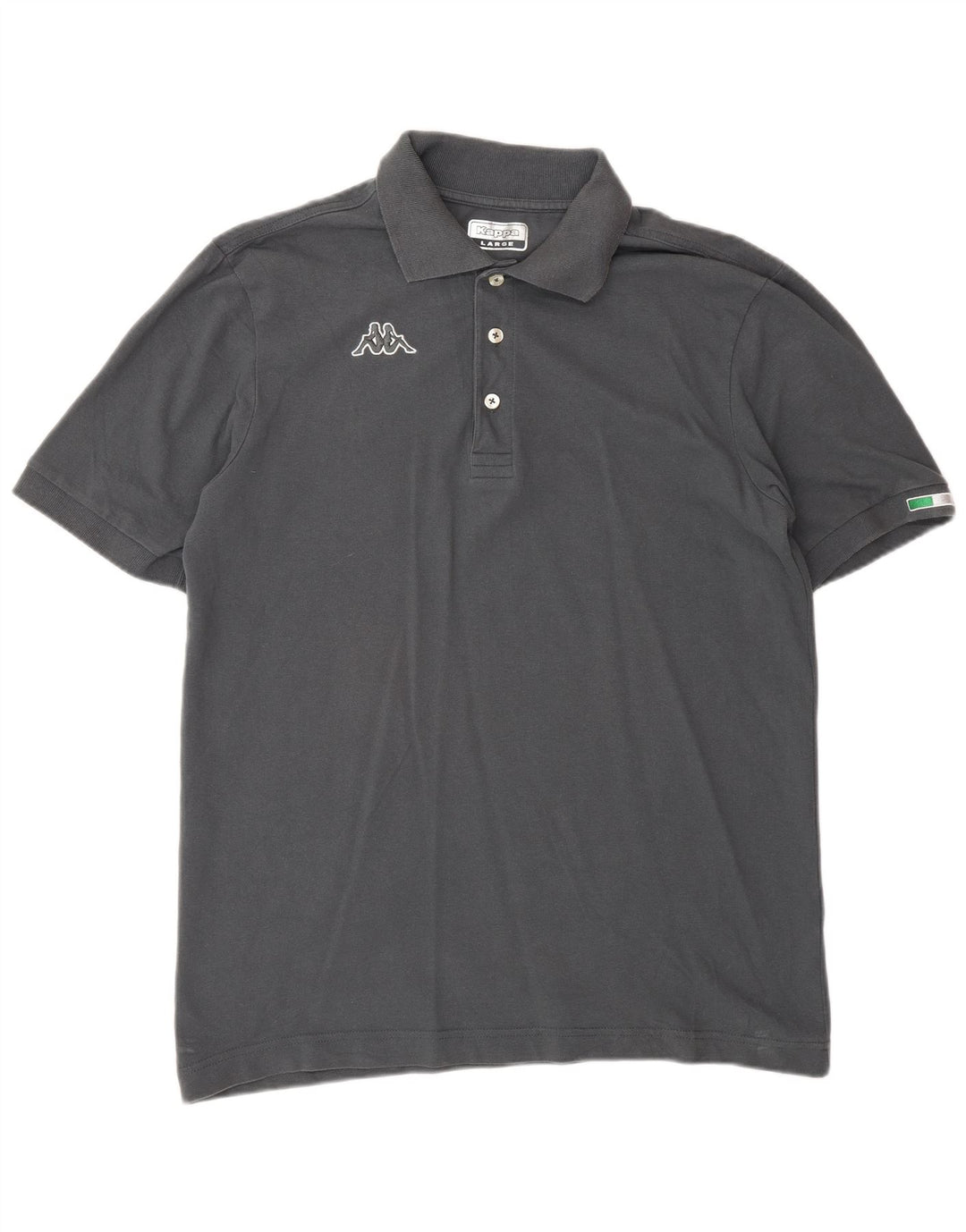 Polo Kappa Uomo Large Grigia