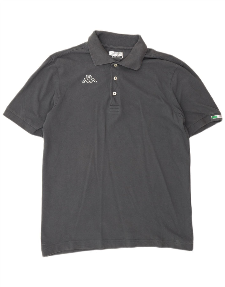 Polo Kappa Uomo Large Grigia