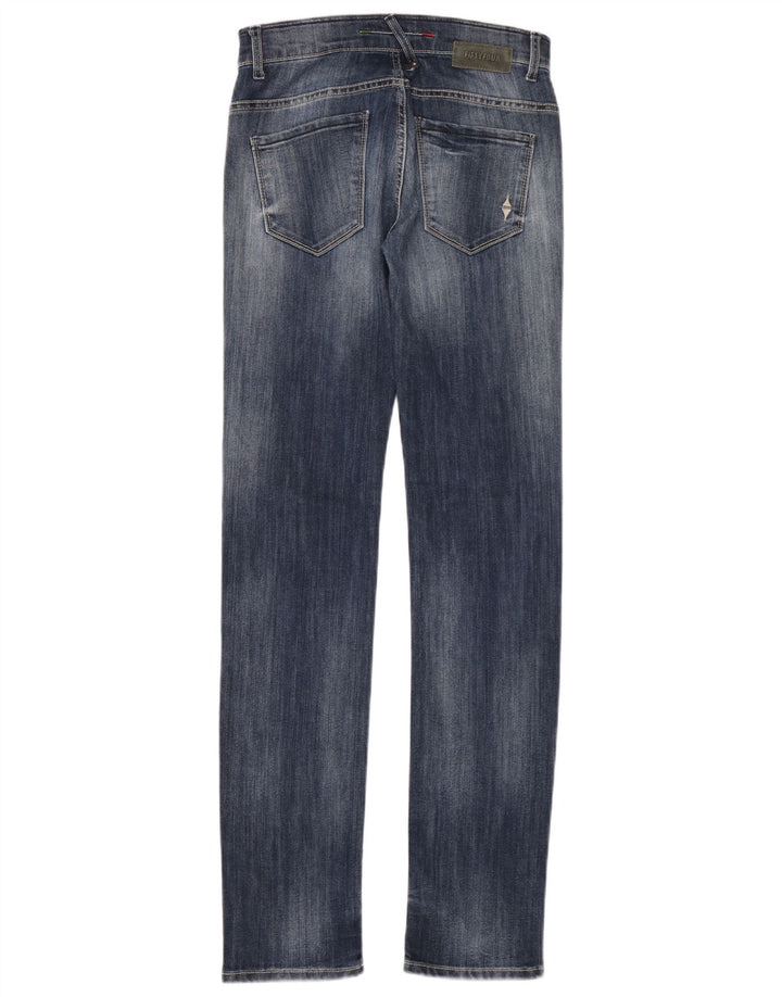 Fifty Four Womens Dorar Slim Jeans W28 L34 Blue Cotton