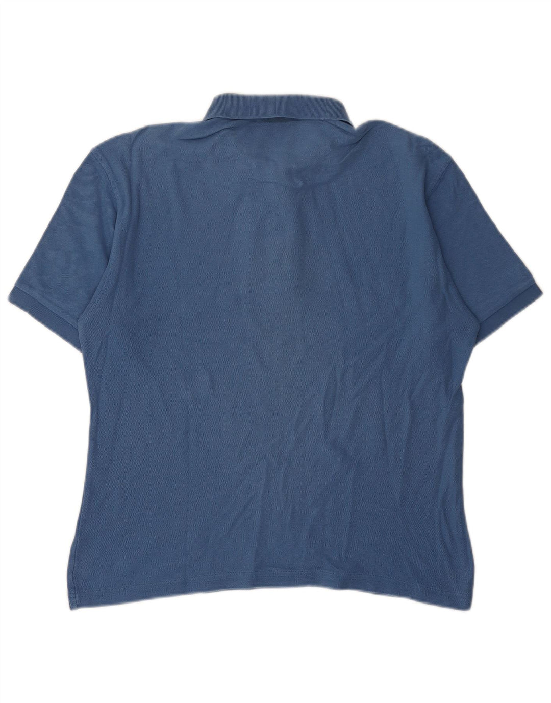 Fila Mens Polo Shirt IT 48 Medium Blue Cotton