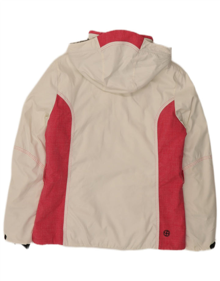 Giacca da sci imbottita con cappuccio oversize da donna Colmar IT 42 Small Bianca