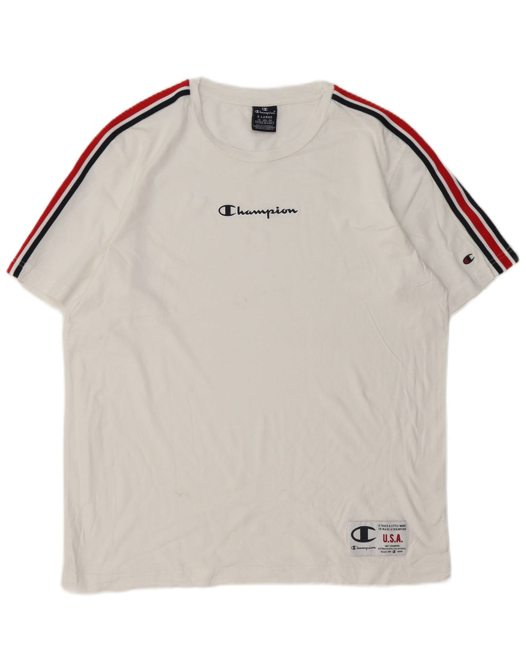 Maglietta da uomo Champion Top XL Bianca