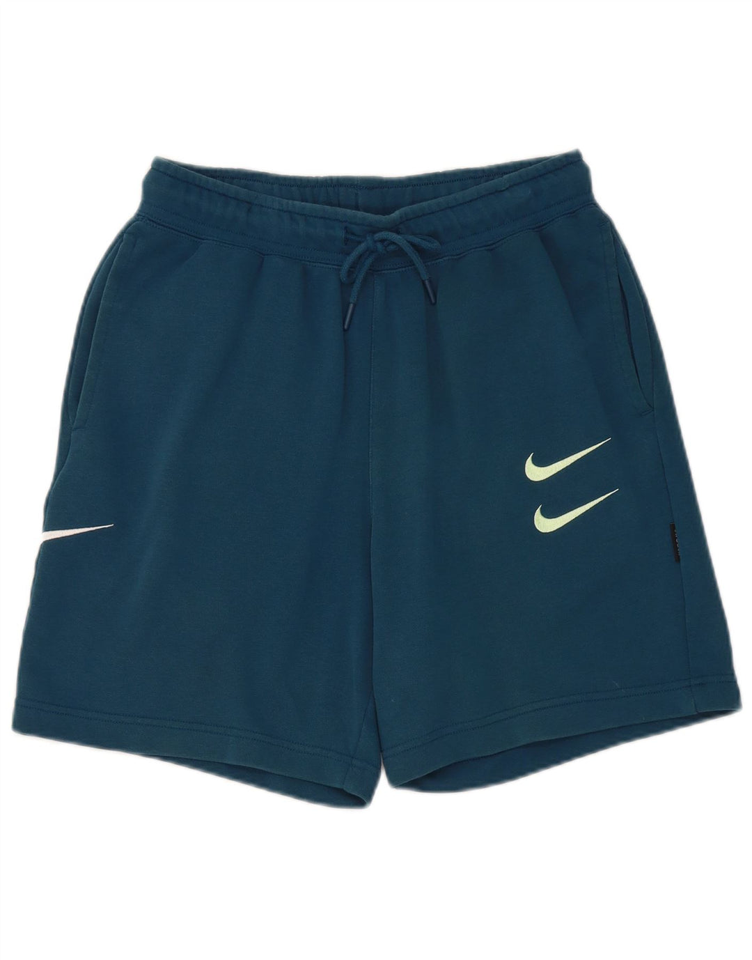 Nike Mens Graphic Sport Shorts Small Blue Cotton