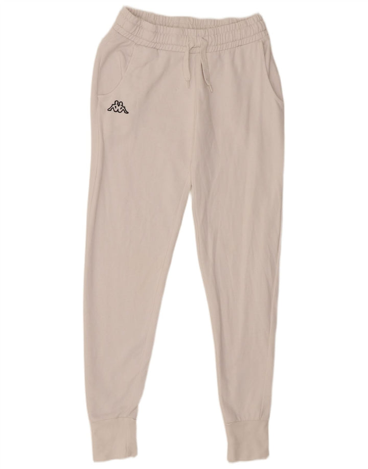 Pantaloni da tuta da donna Kappa Joggers UK 12 Medium White