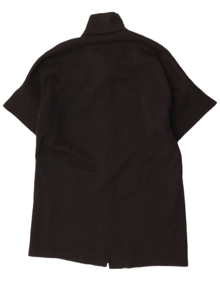 Perte by Krizia Womens Longline Cardigan Top UK 12 Medium Black