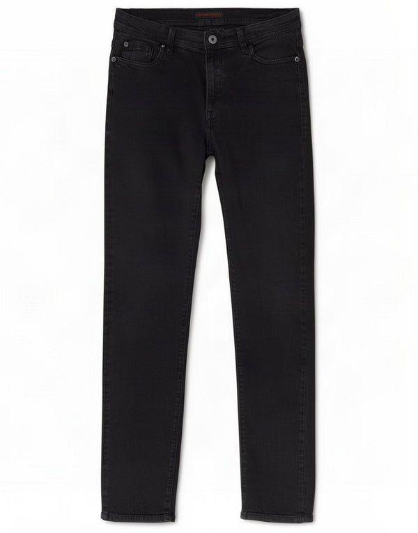 Trussardi Jeans Slim Donna IT 44 Medio W30 L30 Nero Cotone
