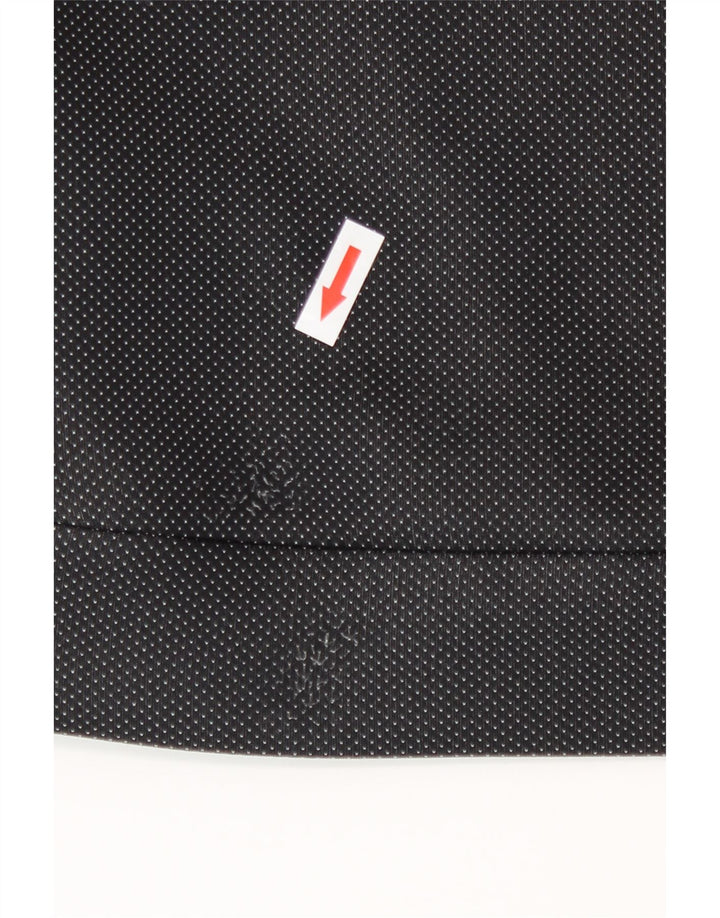 Under Armour Herre grafisk hættetrøje med lynlås lille sort plettet polyester