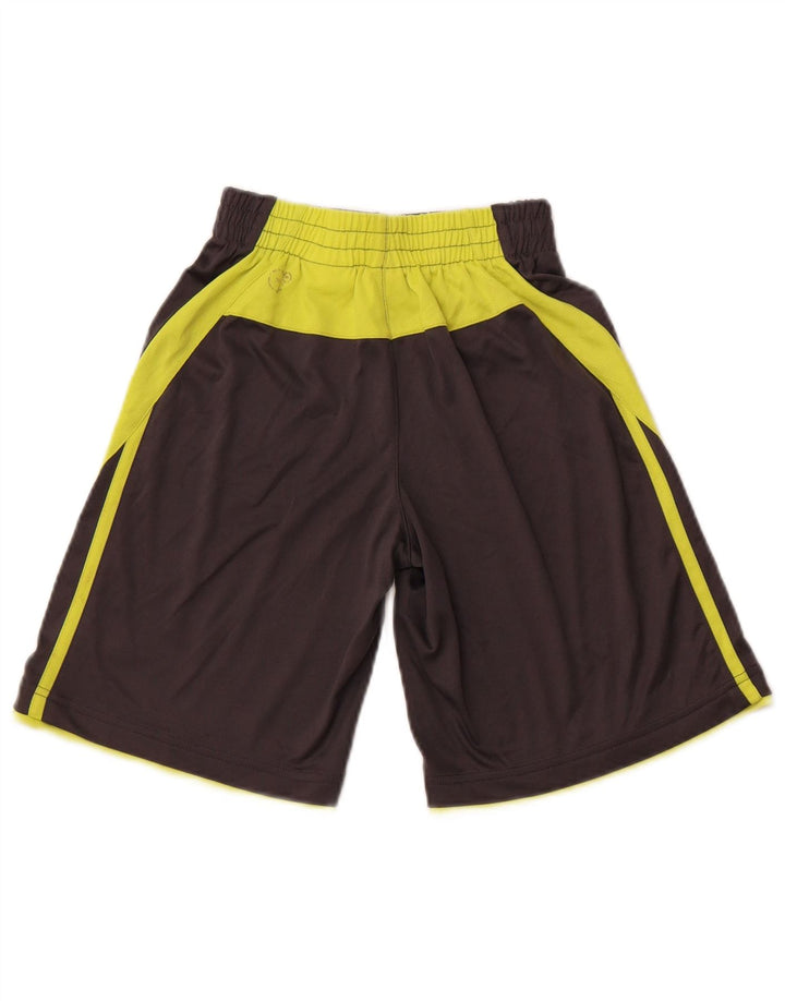 PUMA Boys Sport Shorts 7-8 Years Small  Grey Colourblock Polyester