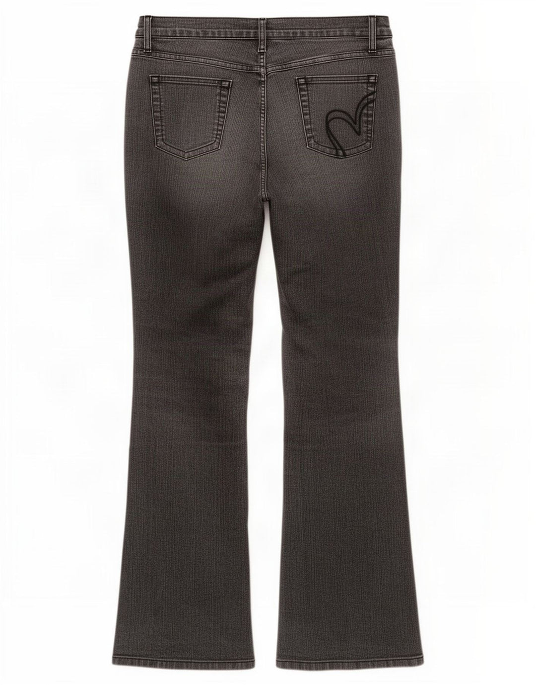 Marks & Spencer Blugi pentru femei Per Una Bootcut UK 12 Medium W30 L30 Gri