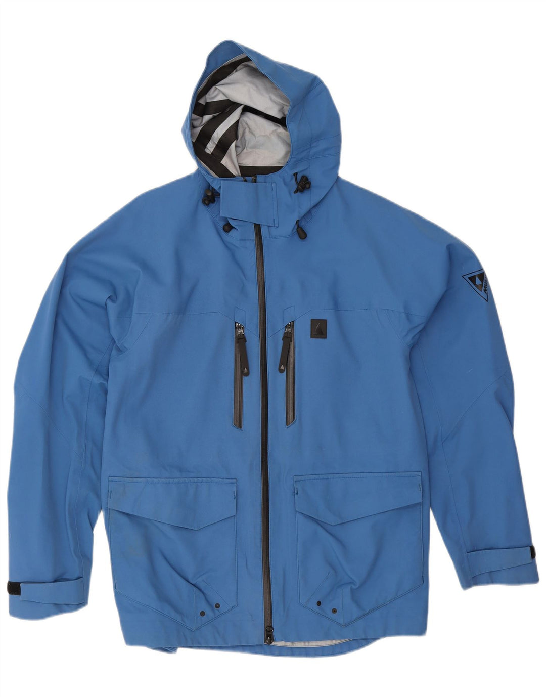 Musto Jachetă de ploaie cu glugă pentru bărbați UK 38 Medium Blue Poliamidă