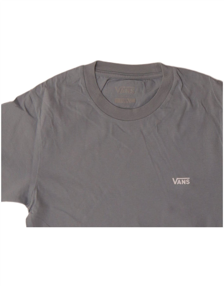 Maglietta da uomo VANS Top XS in cotone blu