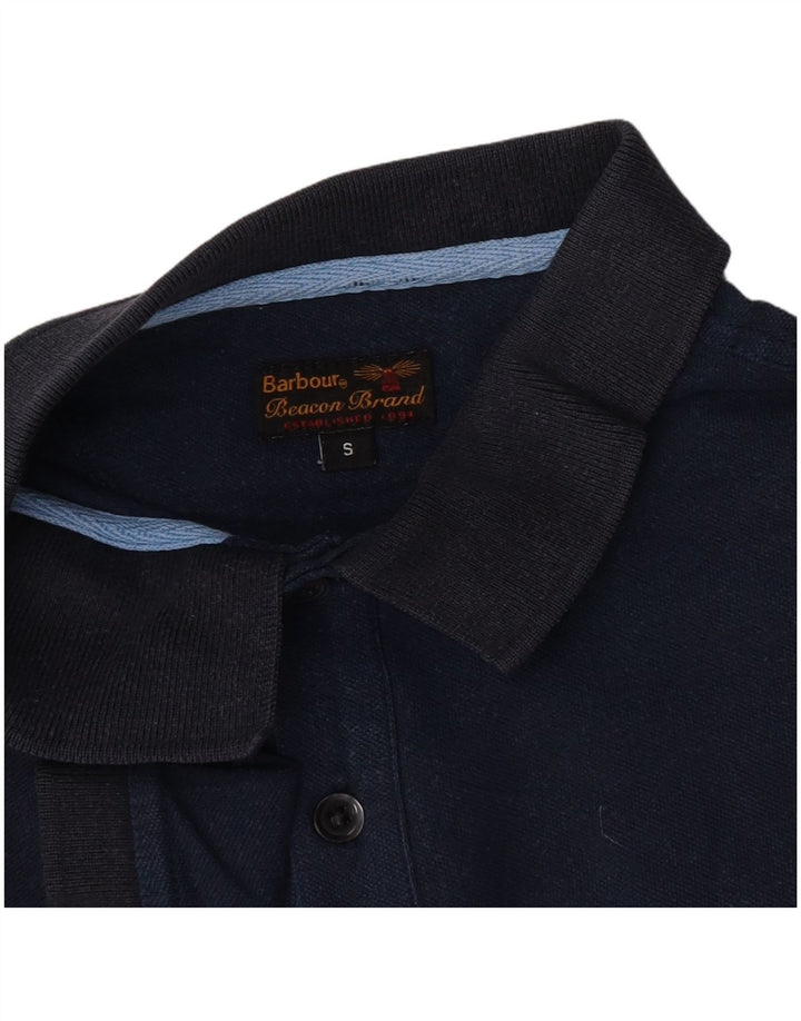 Barbour Herren Poloshirt Small Marineblau