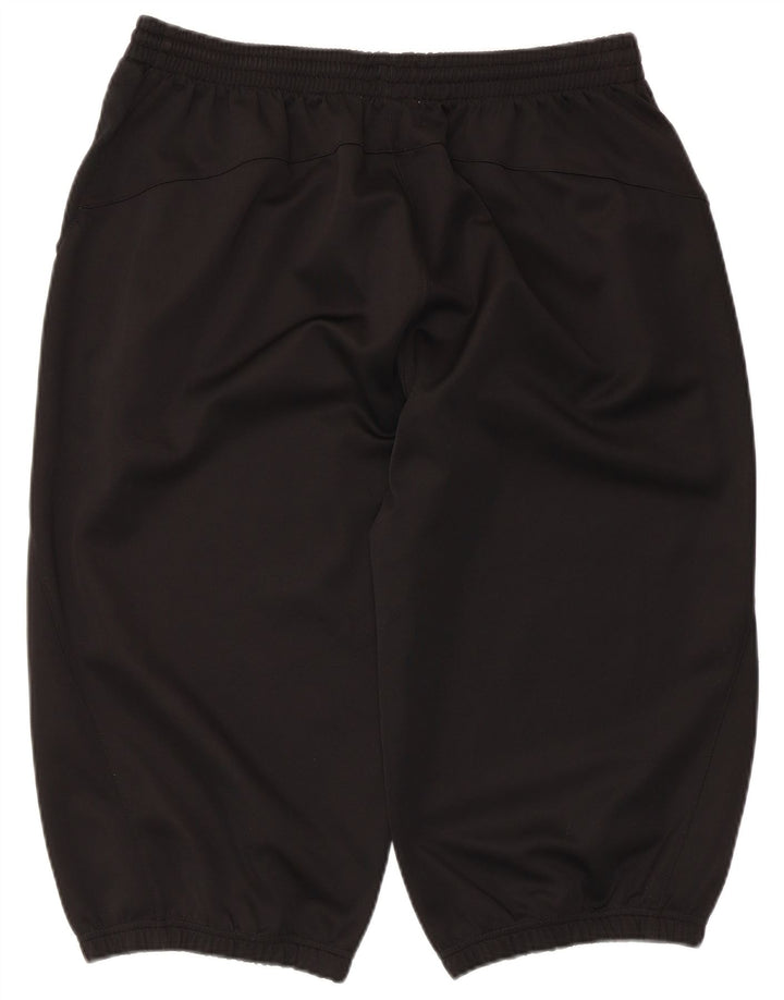 Kappa Mens Bermuda Sport Shorts 2XL  Black Polyester