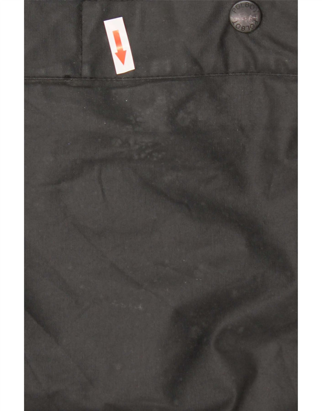 Giacca da uomo in cotone cerato Polbot UK 42 XL Nera