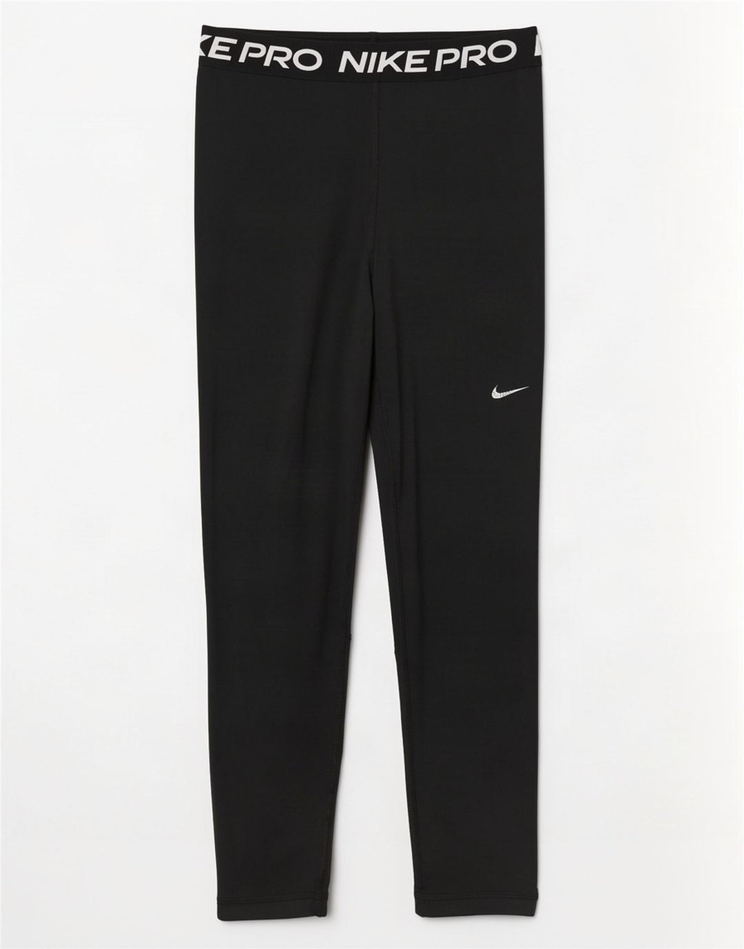Leggings crop grafic Nike Dri Fit pentru femei UK 12 Poliester mediu negru