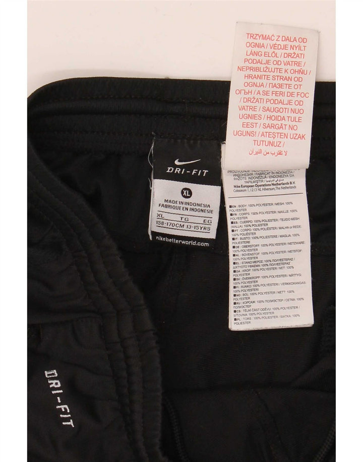 Nike Boys Bermuda Sportshorts 13-14 år XL Sort Polyester