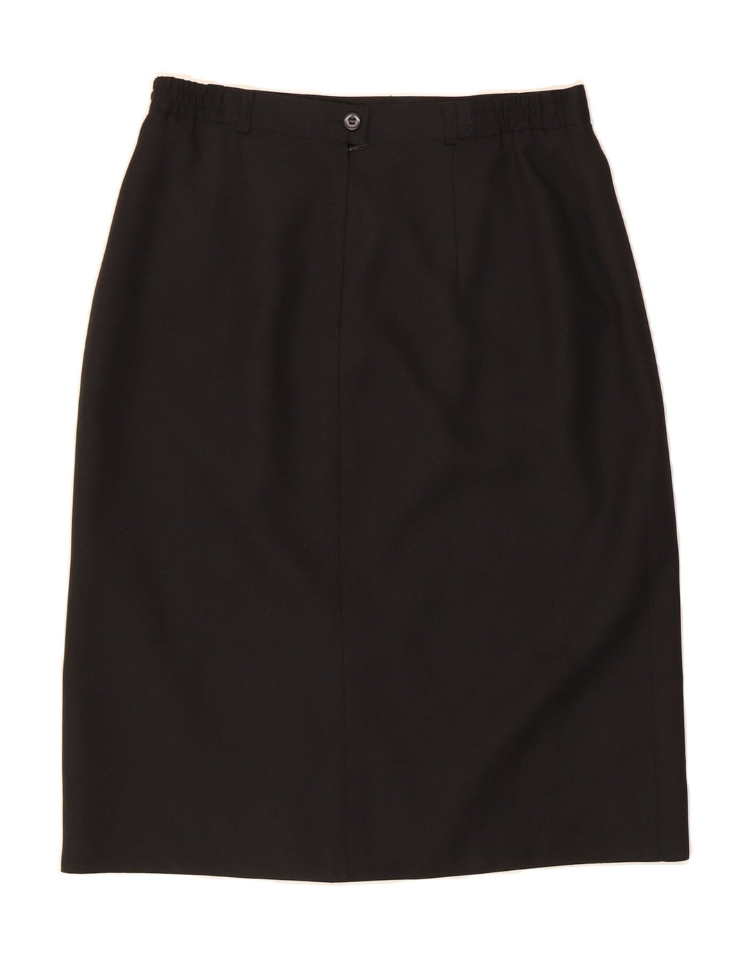 C & A Womens Pencil Skirt UK 16 Large W32 Black Polyester Vintage C & A and Second-Hand C & A from Messina Hembry 