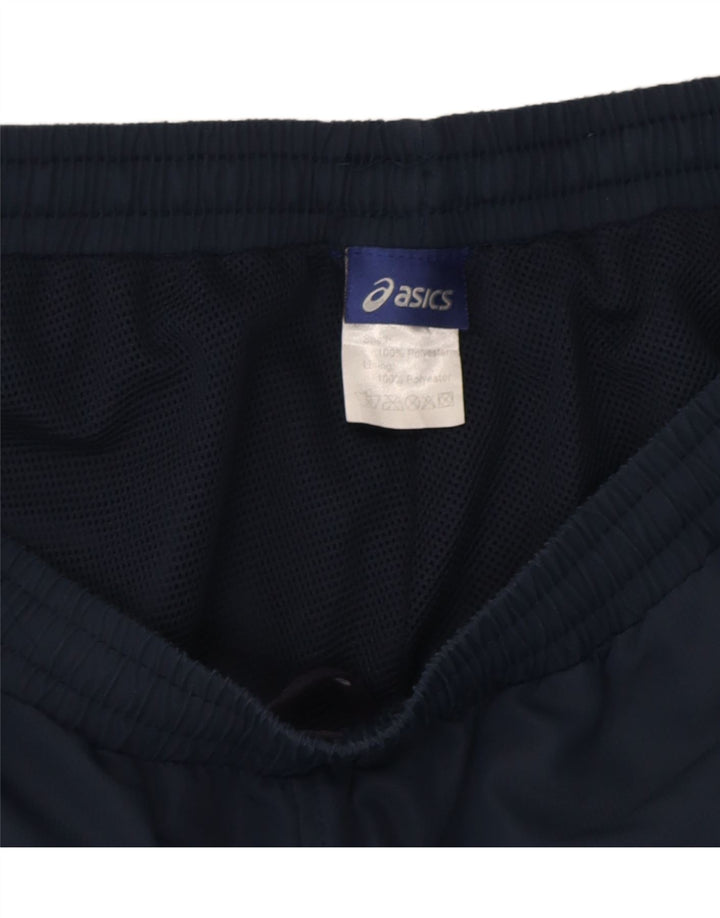 Asics Herre træningsdragt Bukser Large Navy Blue Colourblock Polyester