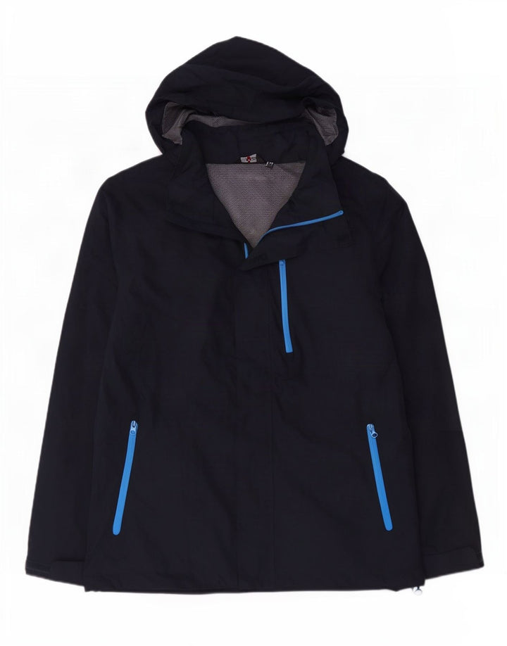 Jaqueta de chuva masculina com capuz CMP IT 52 XL poliéster azul marinho