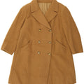 MABB Womens Double Breasted Coat UK 16 Large Brown Wool Vintage mabb and Second-Hand mabb from Messina Hembry 
