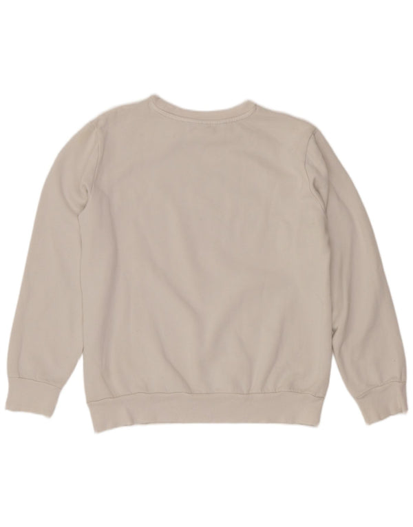 Felpa grafica Adidas da ragazzo 13-14 anni in cotone bianco