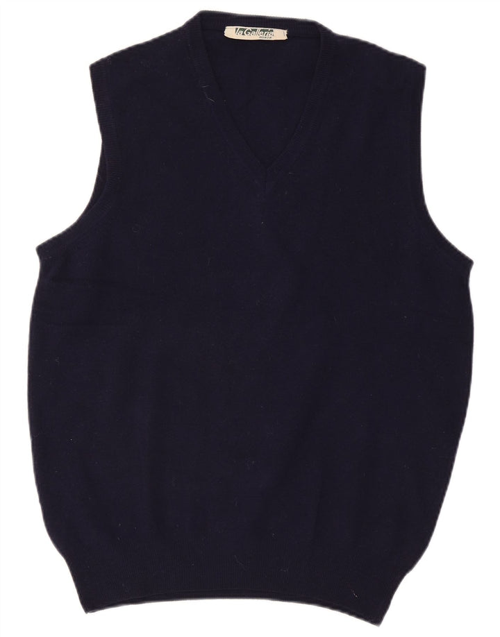Vintage Herrevest Tank Top IT 54 XL Navy Blue