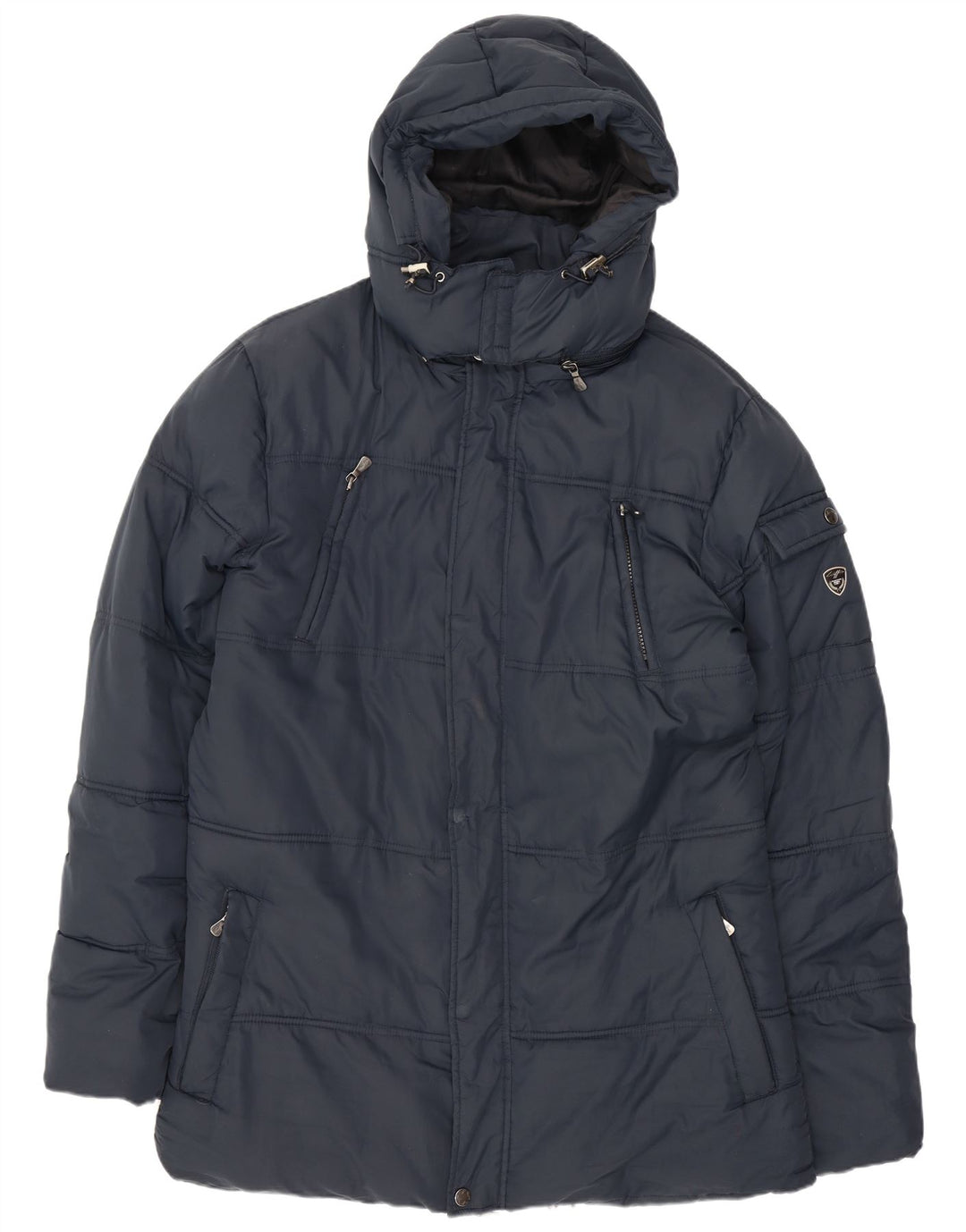 Lotto Herre hættepolstret jakke UK 44 2XL Navy Blue Polyester