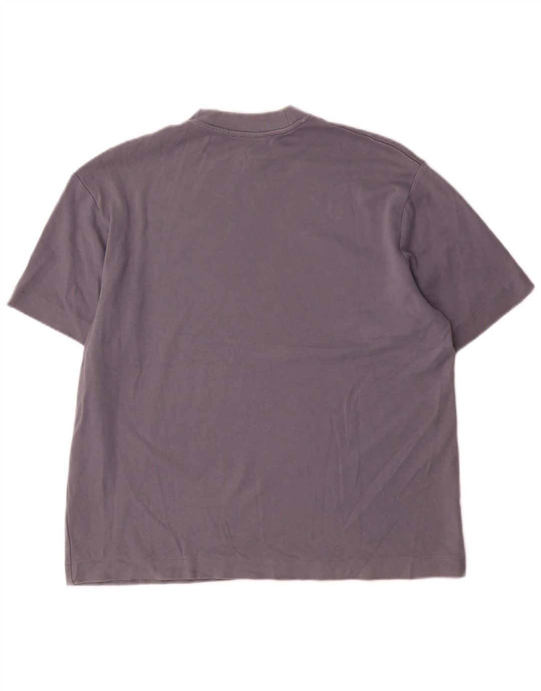 Zara Homme T-Shirt Top Bleu Moyen Coton