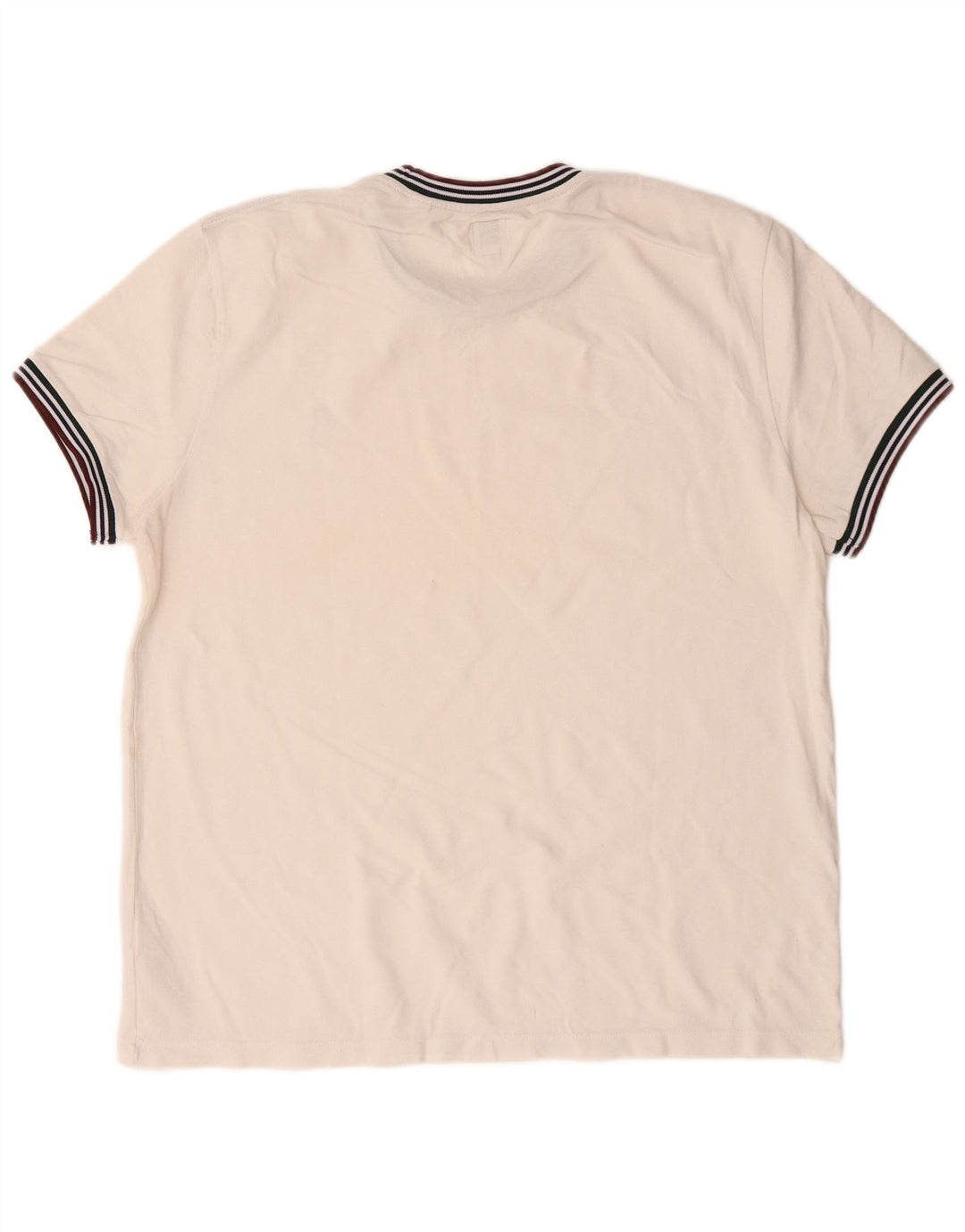 Jack Wills Herren-T-Shirt, groß, aus weißer Baumwolle