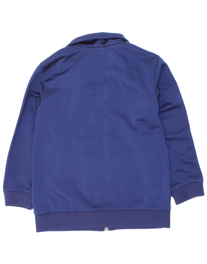 Veste de survêtement Adidas Garçon 3-4 ans Bleu Marine Polyester