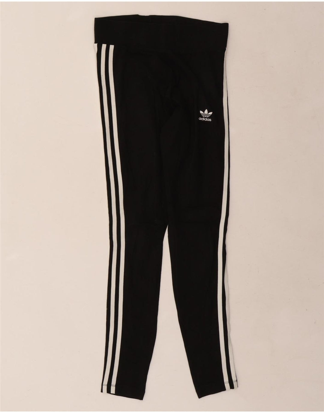 ADIDAS Womens Leggings UK 8 Small Black