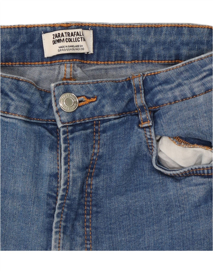Zara Dame Skinny Jeans EU 40 Medium W30 L27 Blå