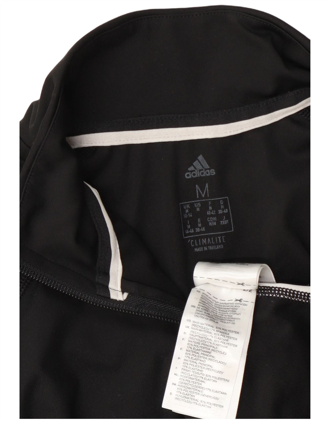 Adidas Graphic Pullover Træningsdragt Top UK 12/14 Medium Sort