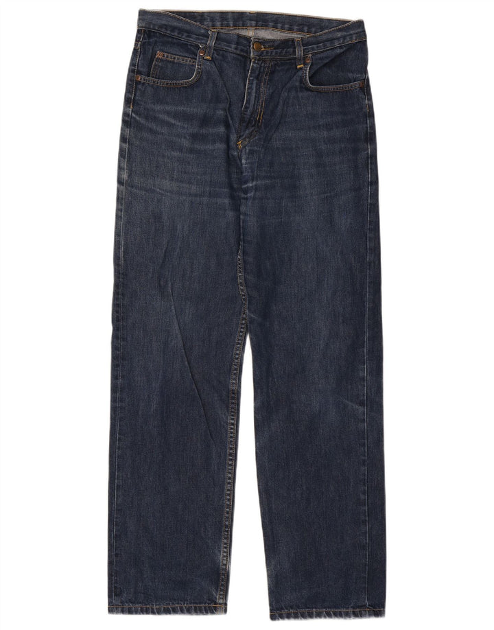 Lee Mens Straight Jeans W30 L31 Navy Blue