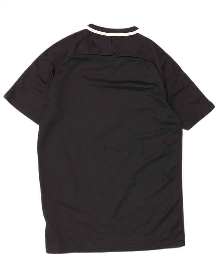 Nike Dri Fit majica kratkih rukava, mali crni poliester